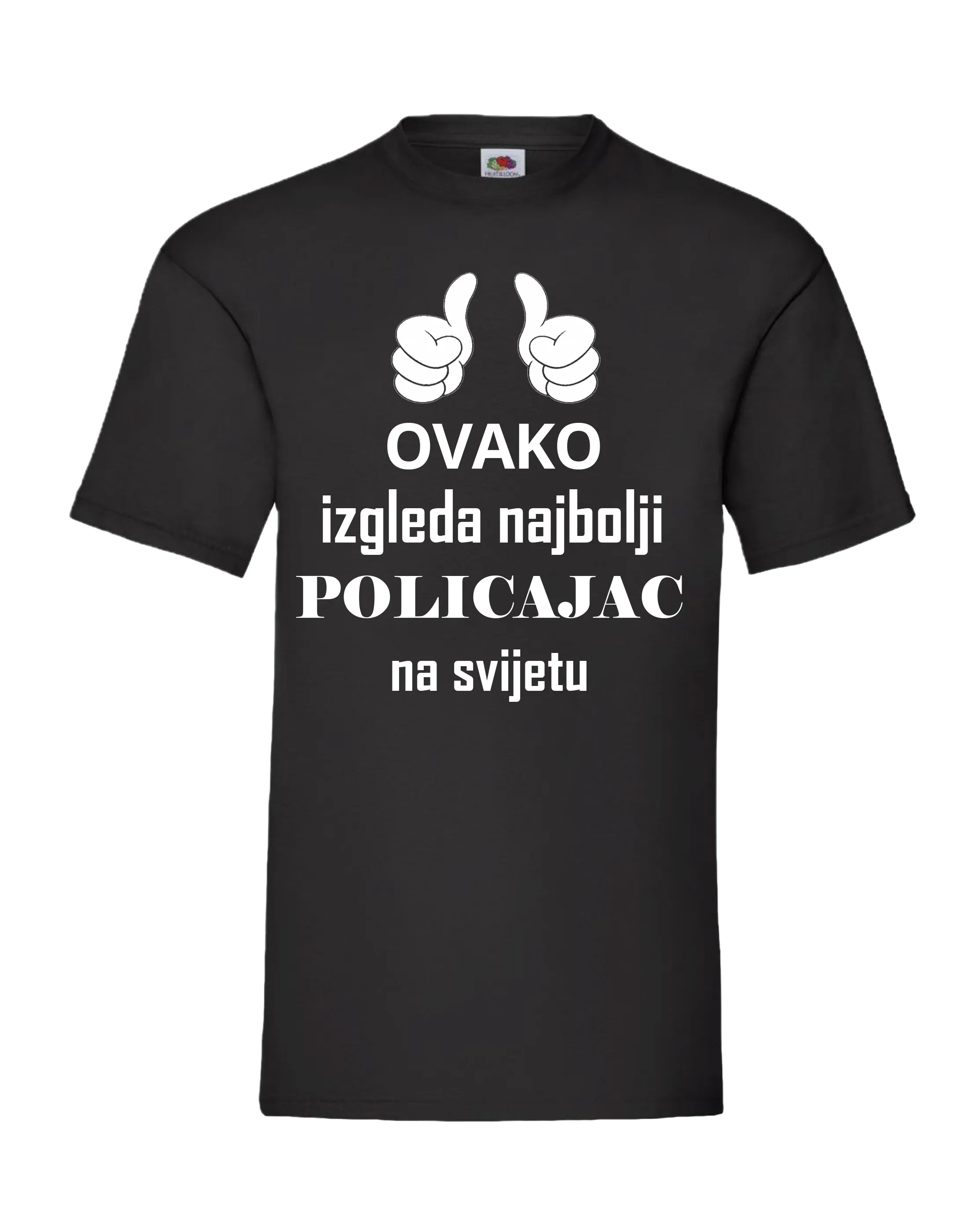 Majica za najboljeg policajca - cover