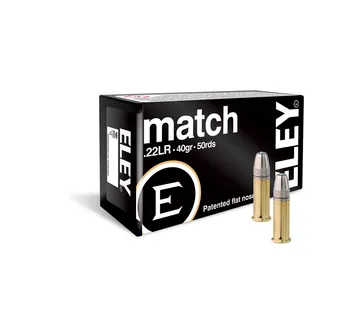 Karabinsko streljivo ELEY MATCH .22 LR 40gr - cover