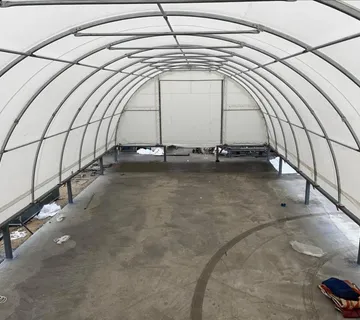 Montažna hala / montažni šator 9.15x12m 4,5m (V) 110m2 DOSTUPNO ODMAH - cover