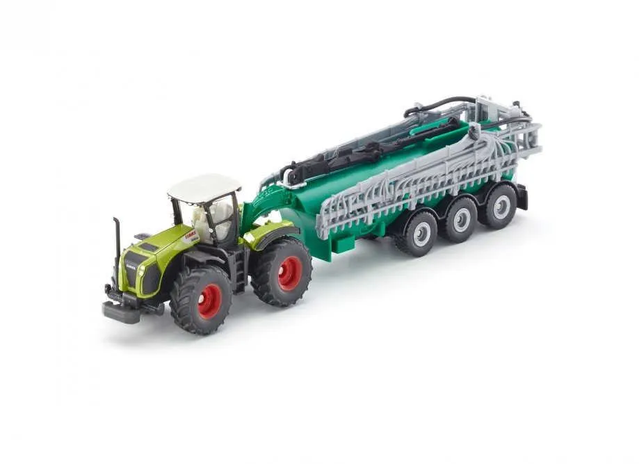 Siku Claas Xerion + cisterna Samson - cover
