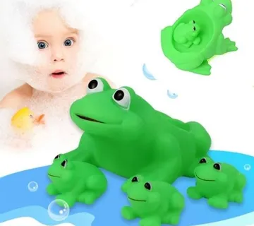 Dječji set za kupanje- žabice- 4 komada - cover