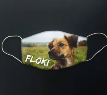 Maska sa fotografijom kućnog ljubimca - cover