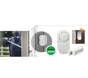 Protuprovalni bežični alarm za kuću, garažu, vrata, prozore - cover