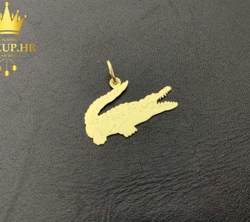 ZLATNI PRIVJESAK "LACOSTE" 0,86 g (14K) / R1, RATE !! - cover