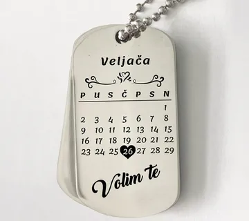 Vojna gravirana pločica – Kalendar - cover