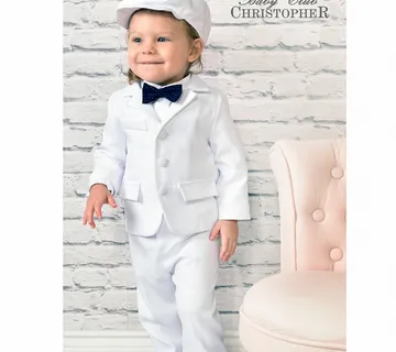 Krsno odijelo 6000 - 5/1 bijelo vel. 62 - 80 - cover