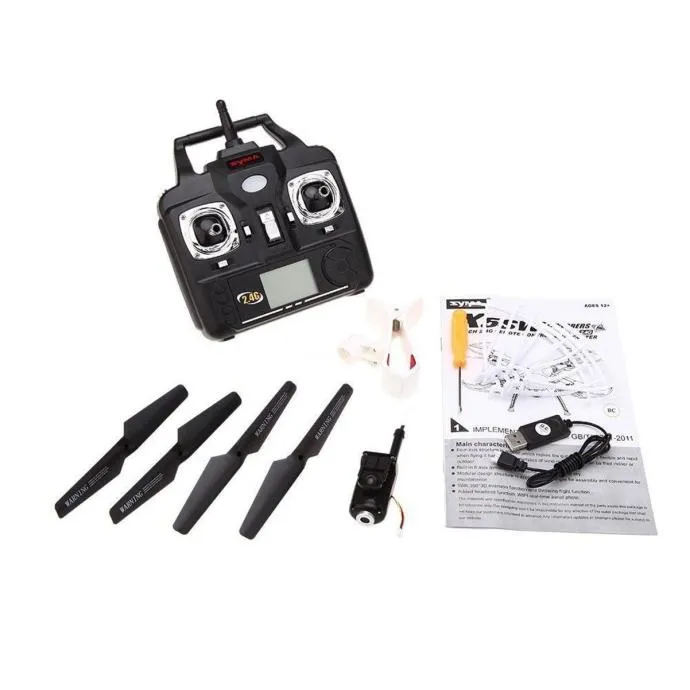 ★ Syma X5 SW-1 RC Quadcopter s FPV kamerom + daljinski - cover