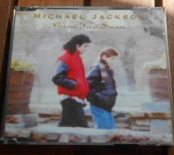 Michael Jackson ‎– Gone Too Soon + Interview 2CD  - cover