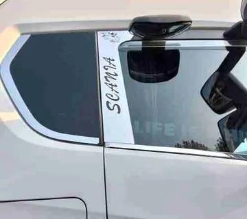 Stupovi vrata od nehrđajućeg čelika za SCANIA nove generacije S / R - cover