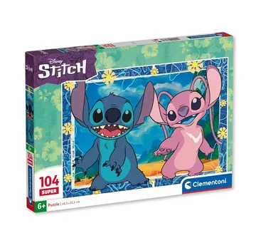 Lilo & Stitch puzzle – Stitch & Angel, 104pcs - cover