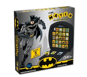 Batman Top Trumps Match – The Crazy Cube Game - cover