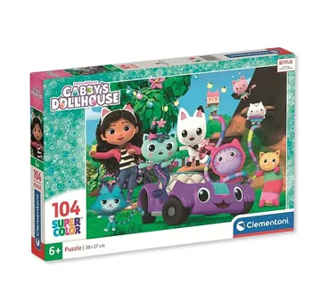 Gabby’s Dollhouse puzzle – Family Day, 104pcs - cover