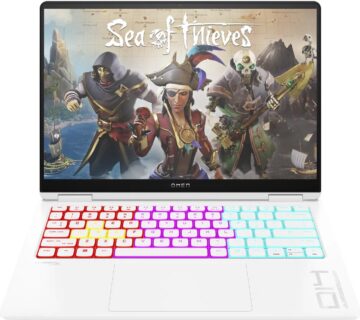 Laptop HP OMEN Transcend 14-fb0012na | Core U7 155H | GeForce RTX 4060 (8 GB) / Ultra 7 / RAM 16 GB / SSD Pogon / 14″ 2.K - cover