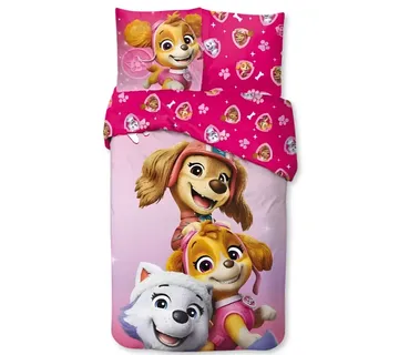 Paw Patrol ‘Pink Squad’ dječja posteljina, 140×200 cm - cover
