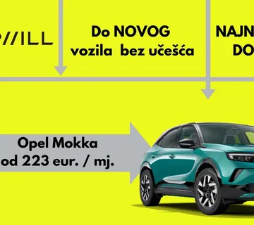 Nova Opel Mokka već od 223€/mj. bez učešća - cover