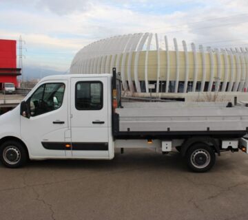 Opel Movano 23d, kiper, dupla kabina, 7 sjedala, klima, 3.2m, 63000km, 2019 god. - cover