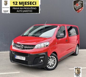 Opel Zafira Vivaro Life 1,5 D 9 SJEDALA 12 mj. JAMSTVO - cover