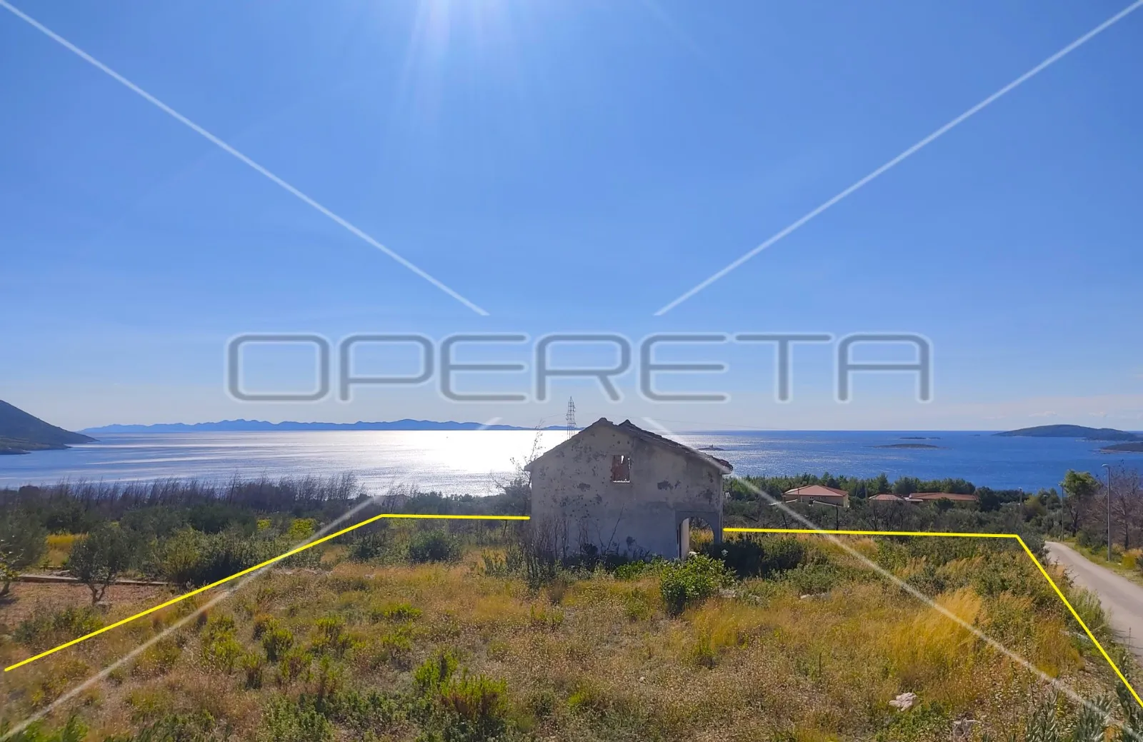 Zemljište sa otvorenim pogledom na more, 1.137 m2, Stanković, Orebić - cover
