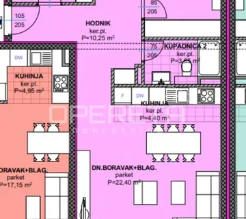 Novogradnja Makarska – Dvosobni stan 82,60 m² s balkonom i pogledom na more - cover