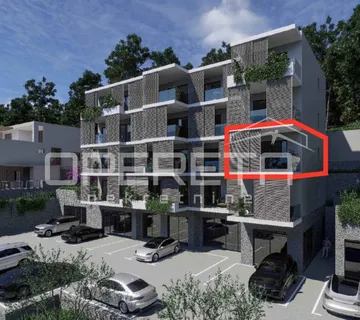 Novogradnja s liftom, dvosoban stan i balkon, Omiš - cover