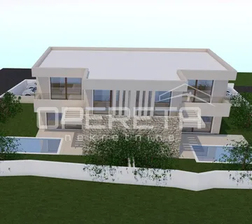 Dvojna kuća s bazenom i 4 spavaće sobe - Vodice