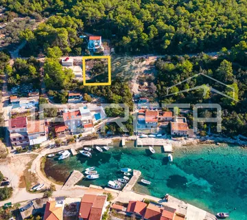 Građevinsko zemljište 340 m2 sa pogledom na more, Tri Porte, Korčula - cover