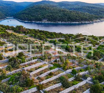 Povlja, Brač - atraktivno zemljište s predivnim pogledom na more - cover