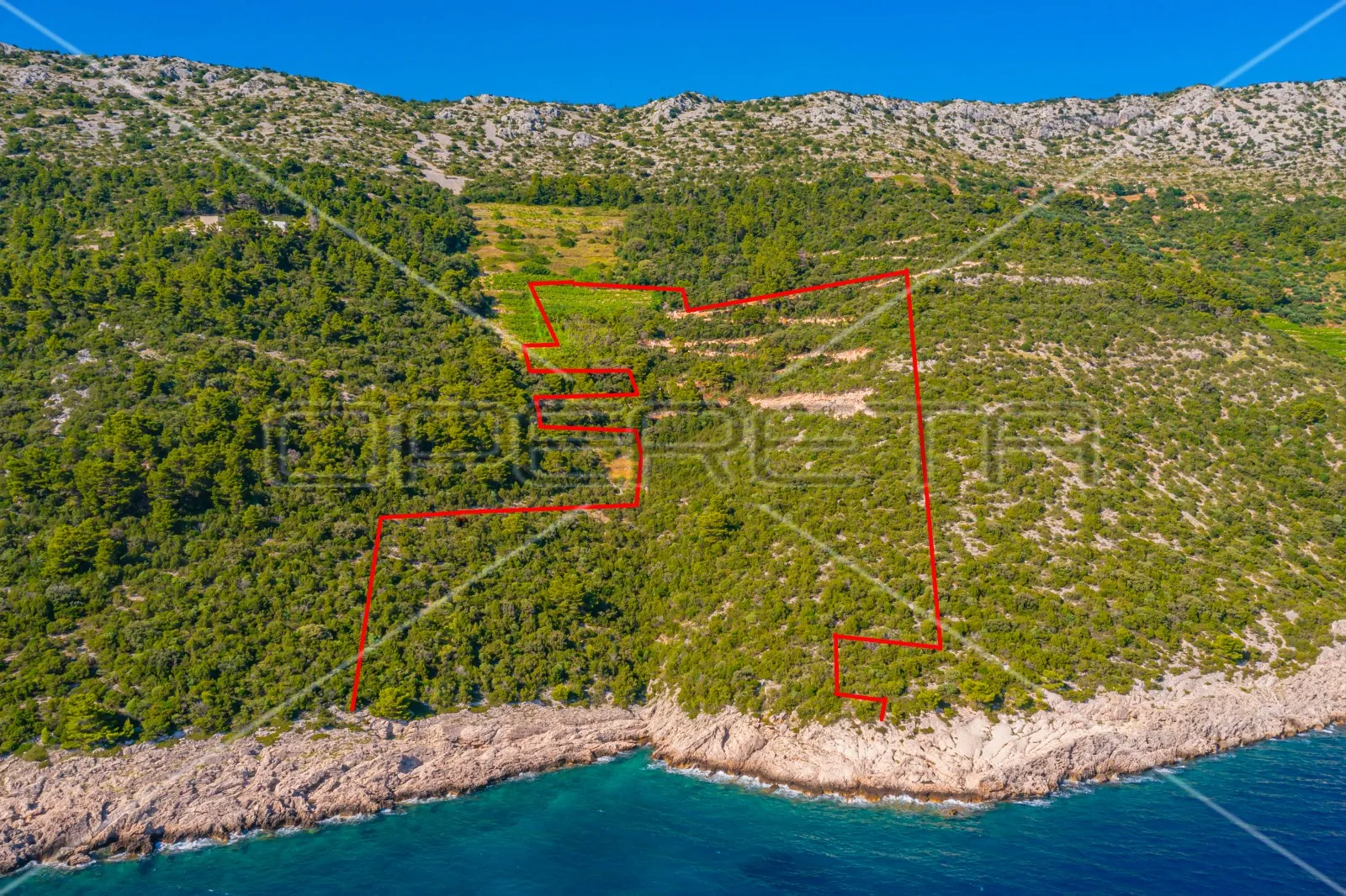 Zemljište, poljoprivredni potencijal u Potomju, 34.923 m2, Pelješac - cover