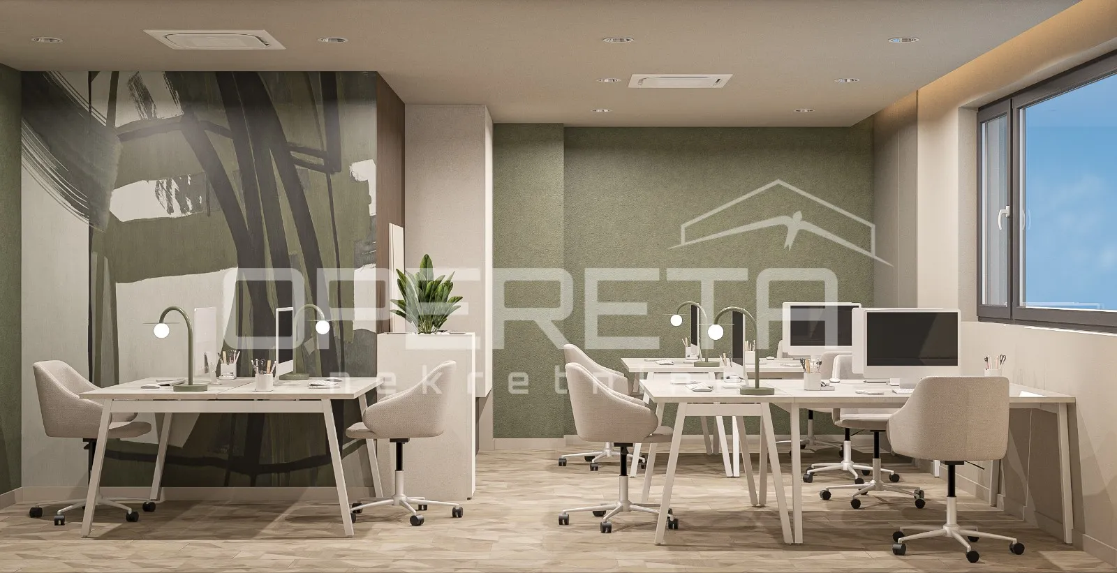 Najam, Ured, Trnje, Radnička, 101m2 - cover