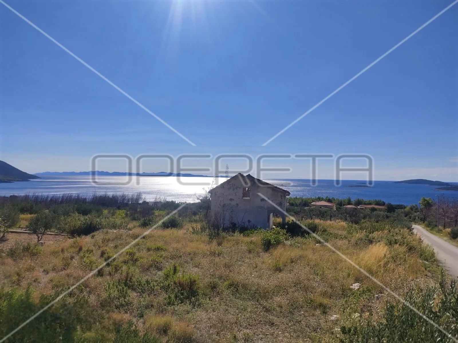 Kuća 125 m2 i parcela 1.137 m2 sa otvorenim pogledom na more, Stanković - cover
