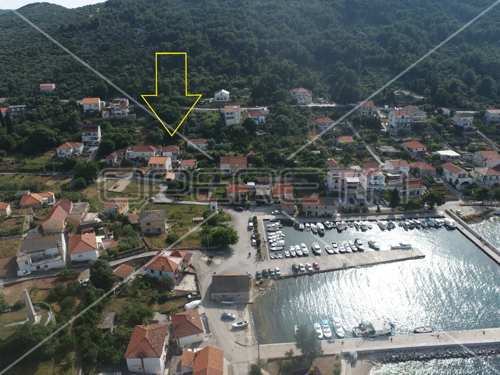 Građevinsko zemljište, 130 m do mora, površina 426 m2, Kali, Ugljan - cover