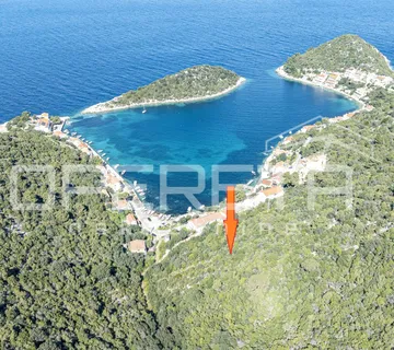 Investicijska prilika na Lastovu: Zemljište uz more, 5107 m2 - Zaklopatica