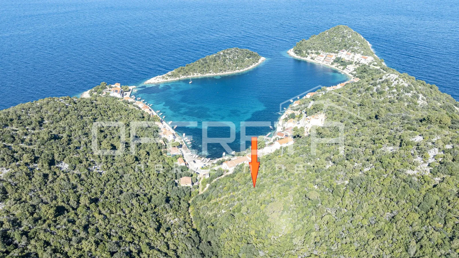 Investicijska prilika na Lastovu: Zemljište uz more, 5107 m2 - cover
