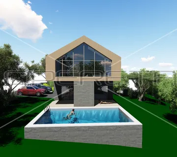 Ekskluzivni projekt vile 230 m² uz Kupu – mir, privatnost i investicijski potenc - Žubrinci