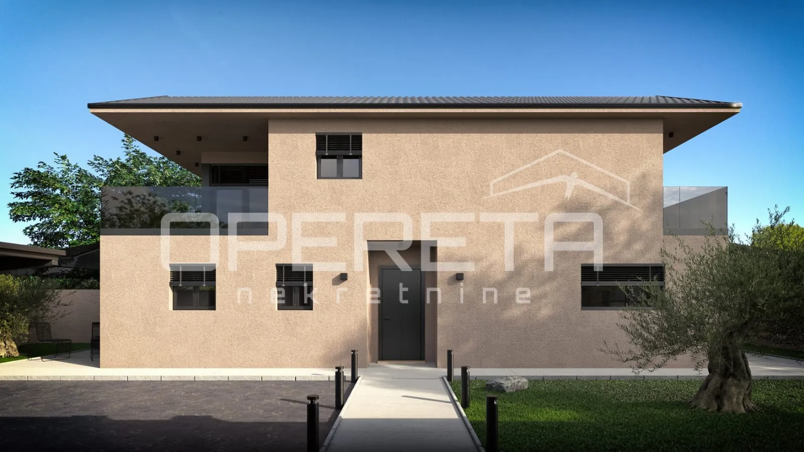 ISTRA, SVETI LOVREČ – Samostojeća kuća u visokom roh-bau - cover