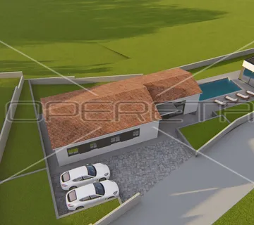 Okolica Kršana, građevinsko zemljište 891 m2 sa građevinskom dozvolom