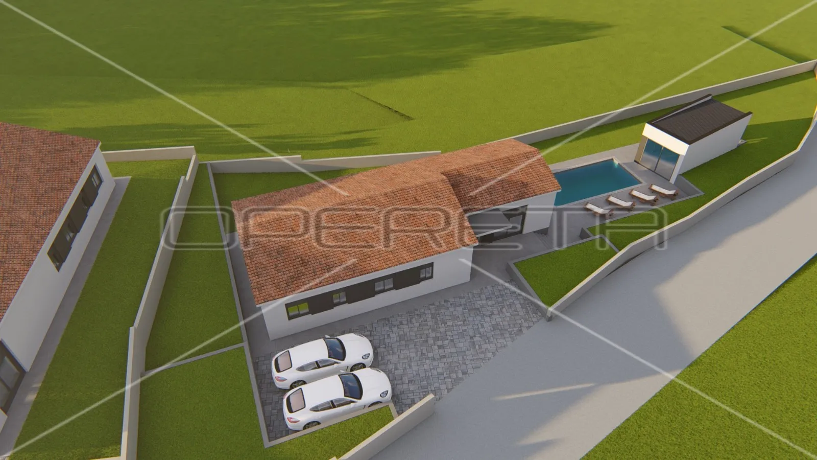 Okolica Kršana, građevinsko zemljište 891 m2 sa građevinskom dozvolom - cover