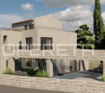 Istra, Vižinada-građevinsko zemljište s projektom i komunalijama - cover