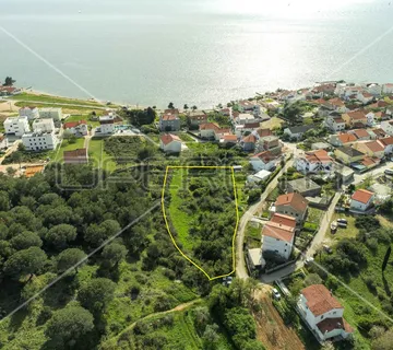 INVESTICIJA, zemljište stambene namjene, pogled, 3.431 m2, Diklo-Zadar - Diklo, Zadar