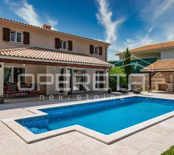 Istra, Labin - okolica, prekrasna istarska vila sa grijanim bazenom - cover