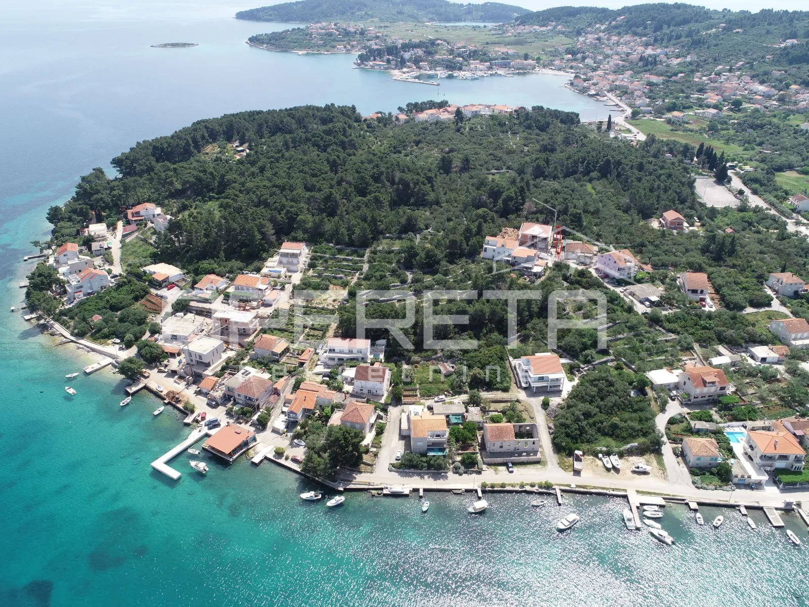 Građevinsko zemljište od 952 m2 nedaleko od mora, Lumbarda, Korčula - cover