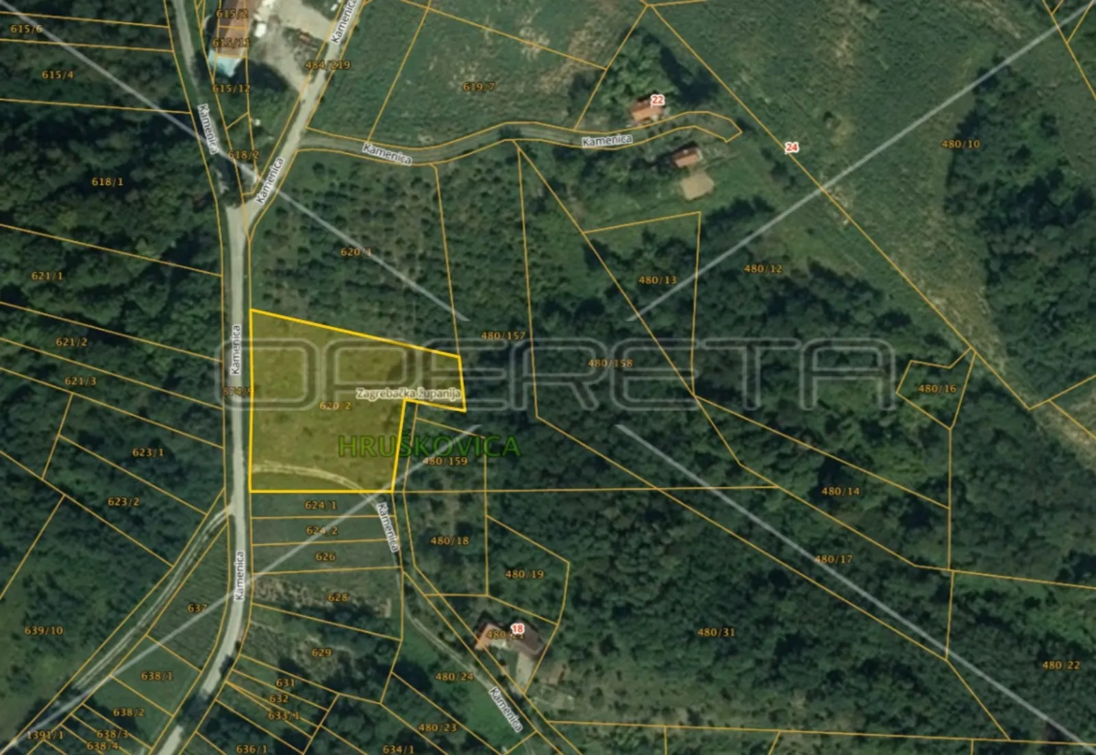 Hruškovica, Kamenica, Vrbovec, 10.465,00 m2, 50.000,00 EUR - cover