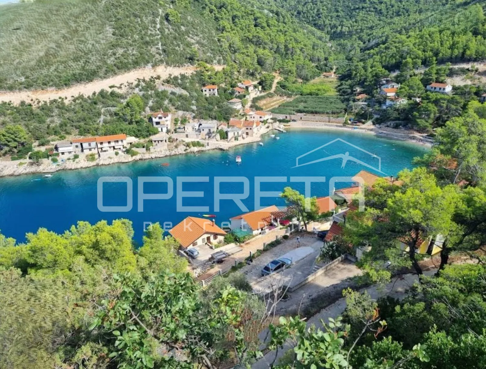 Uvala Prapatna, zemljište 3.419 m2, 70 m do mora - cover