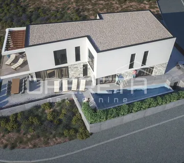 Luksuzna vila s bazenom, novogradnja, Primošten - cover