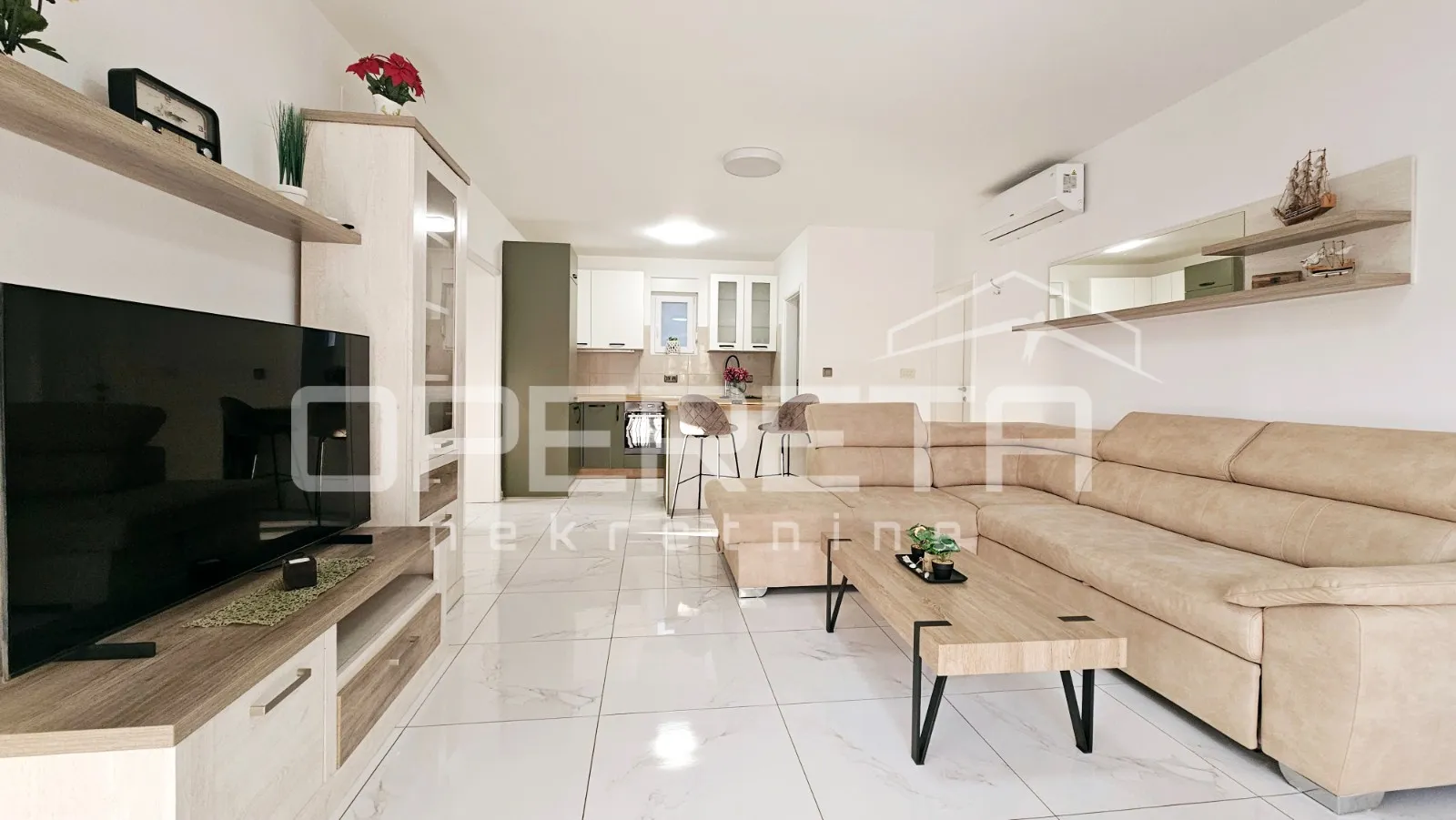 Bibinje – moderan 2-soban apartman s terasom, 600 m od mora - cover