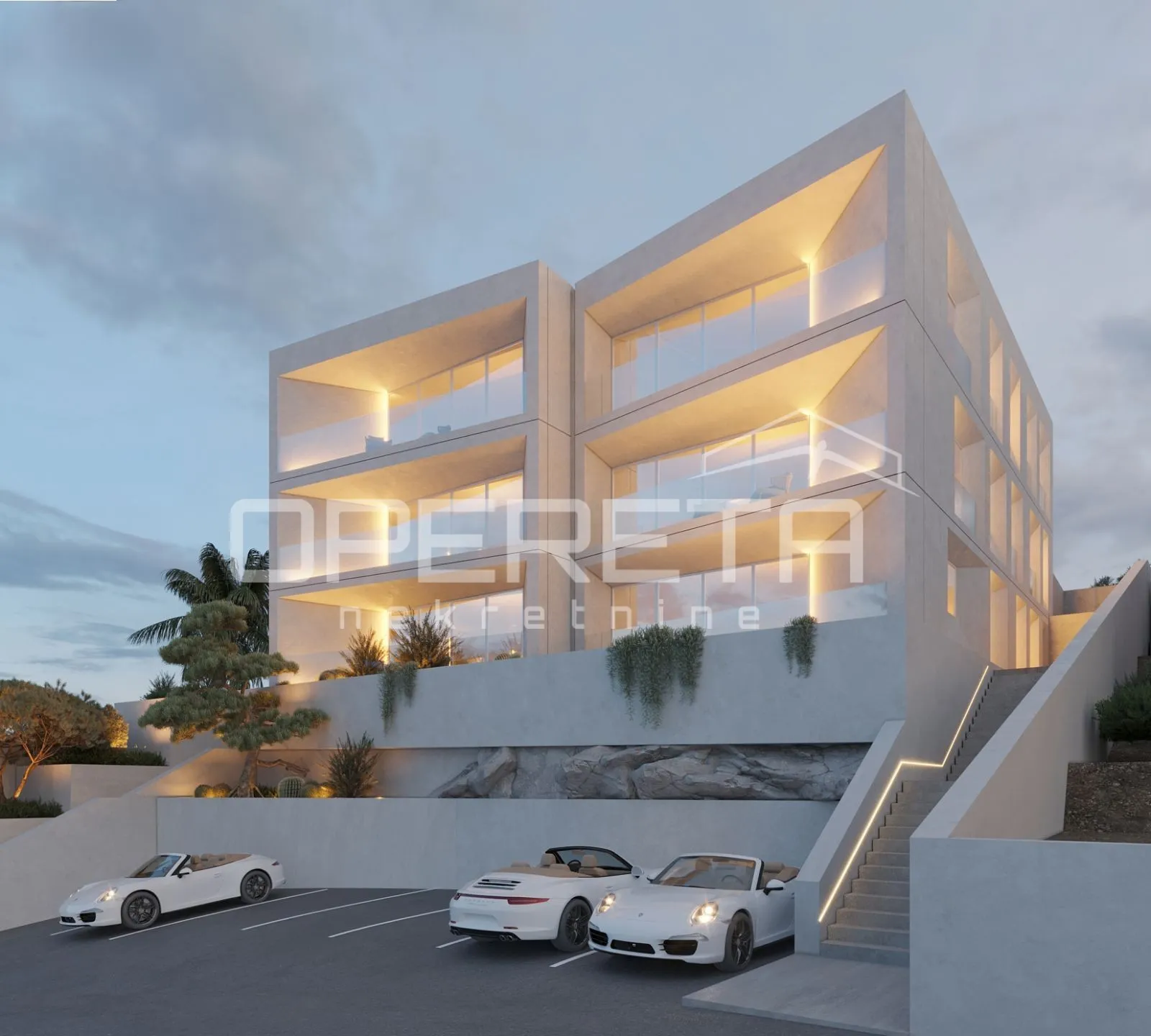 Istra, luksuzni apartman 120 m2 u novogradnji sa panoramskim pogledom na more - cover