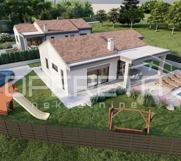 Istra, Svetvinčenat, prizemnica sa bazenom ROH BAU - cover