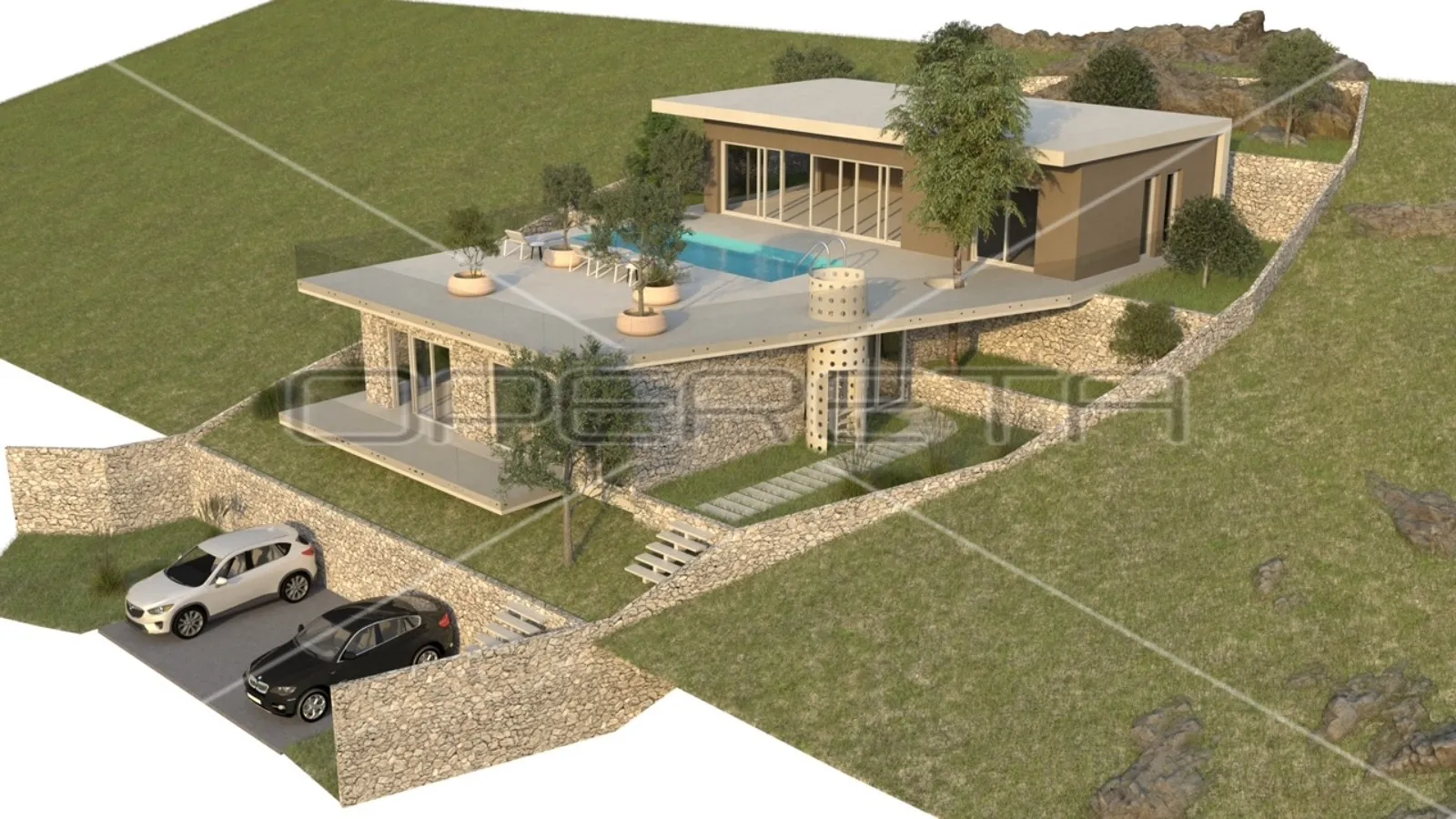 Građevinsko zemljište Vinišće- Marina, 671m2 - cover