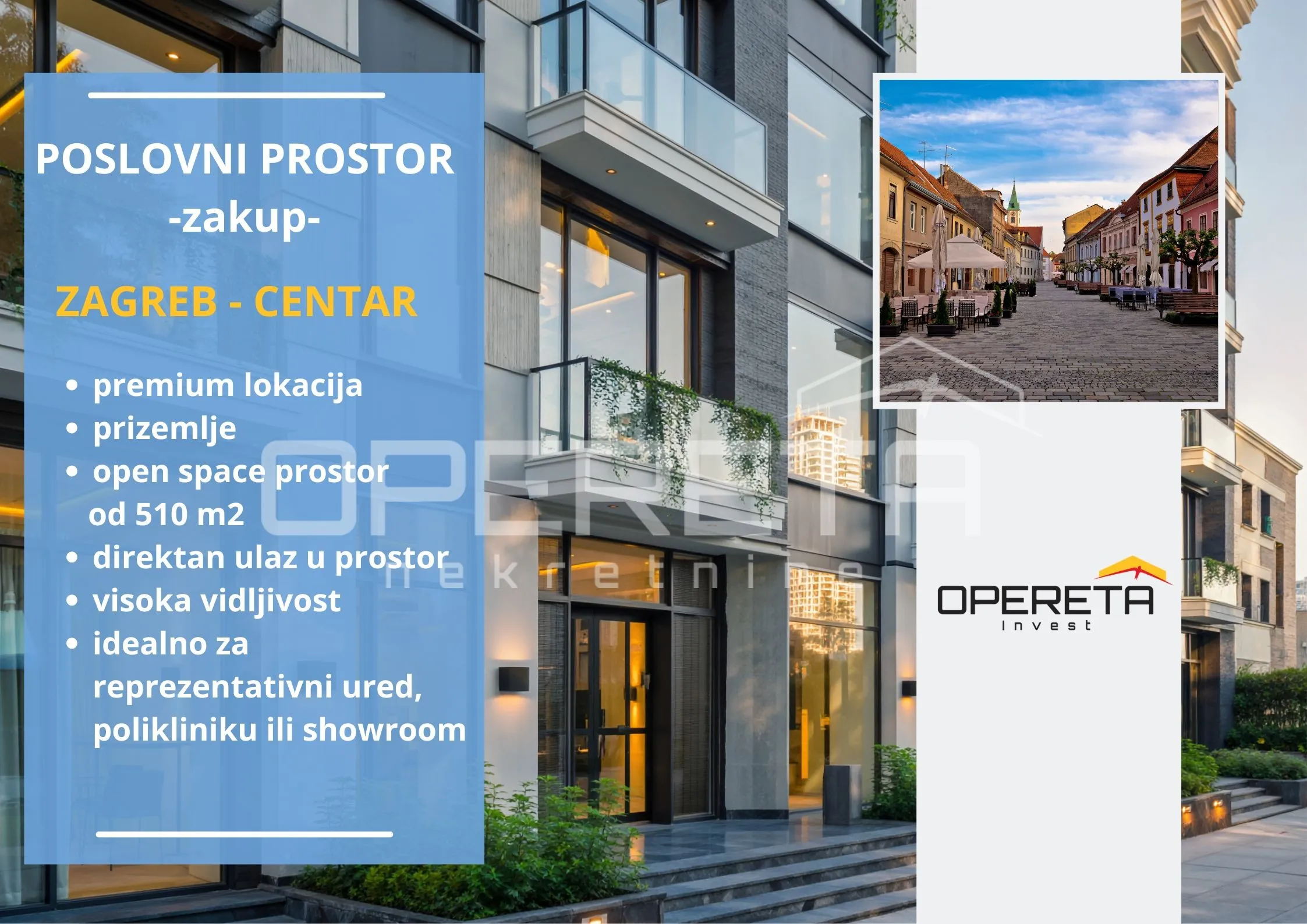 Najam, Ulični lokal, Centar, Centar, 510m2 - cover