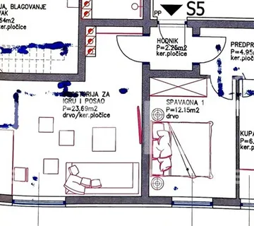 Komforan trosoban stan 101m2 u novogradnji u okolici Ližnjana